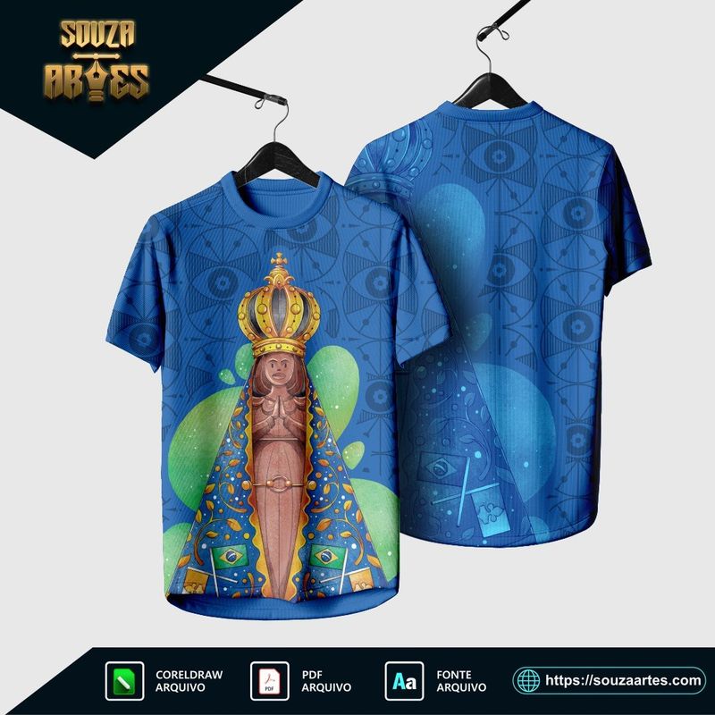 Camisa Religião Nossa Senhora Aparecida 2025 01