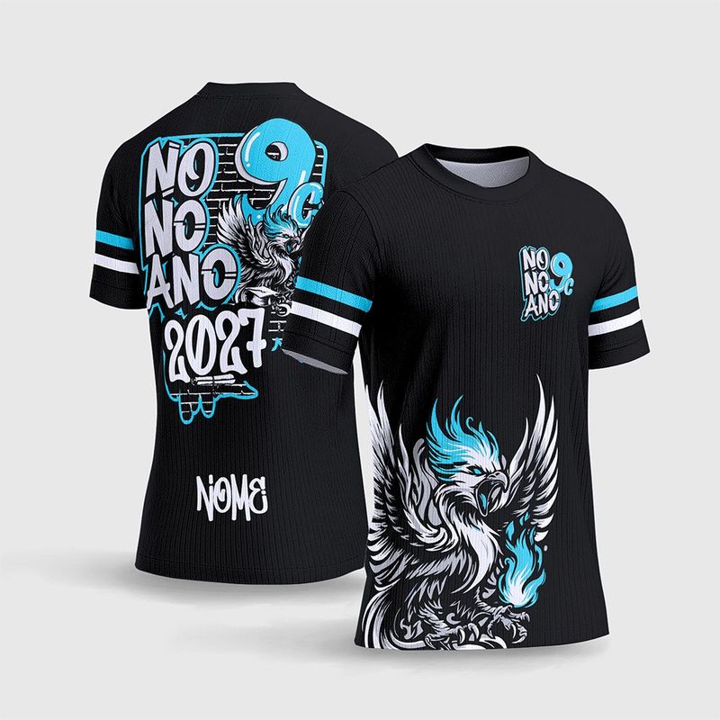 Camisa Formandos Nono Ano Graffite Fênix