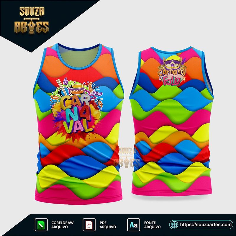 Camisa Abadá Bloco Carnaval 2026 - Modelo 26