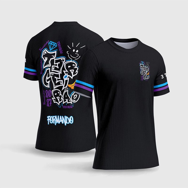 Camisa Terceirão Estilo Grafitte Diamante