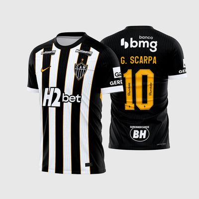 Arte Camisa Atlético Mineiro Titular 2026