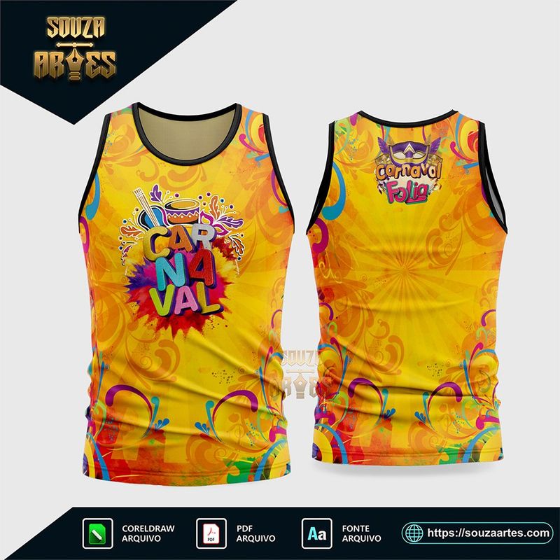 Camisa Abadá Bloco Carnaval 2026 - Modelo 25