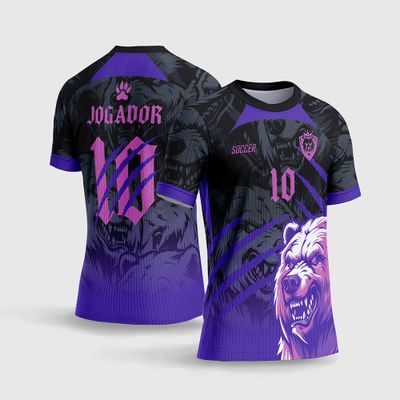 Arte Vetor Camisa de Interclasse Urso 2026