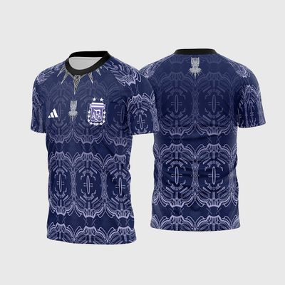 Arte Vetor Estampa Camisa Argentina Edition Black Panther 2022