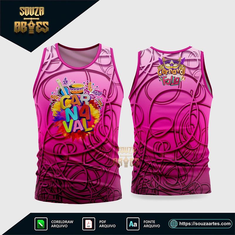 Camisa Abadá Bloco Carnaval 2026 - Modelo 20