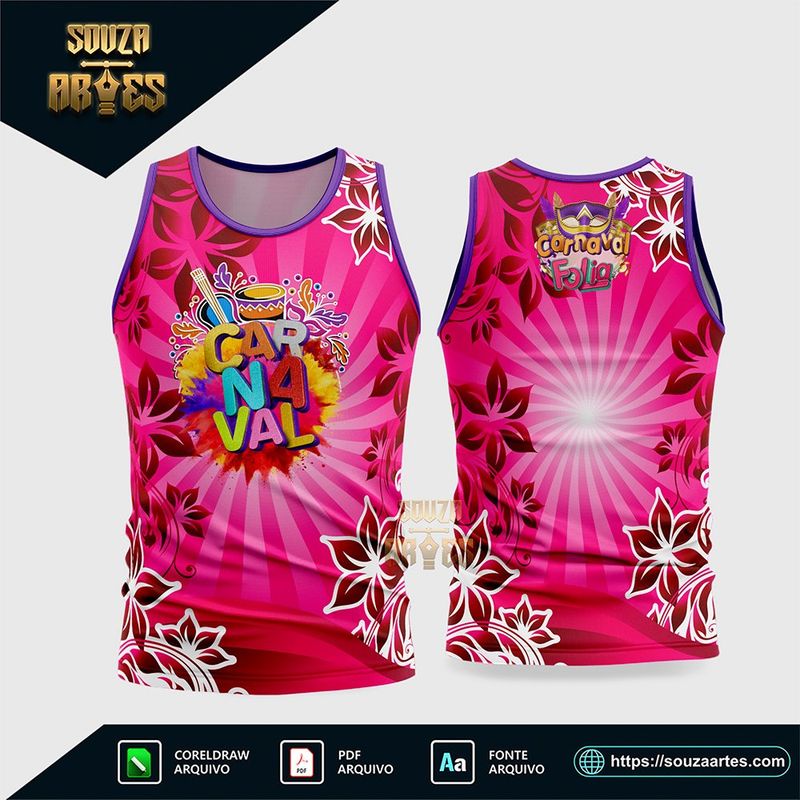 Camisa Abadá Bloco Carnaval 2026 - Modelo 35