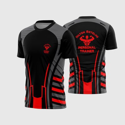 Arte Camisa Personal Trainer Academia - Profissão