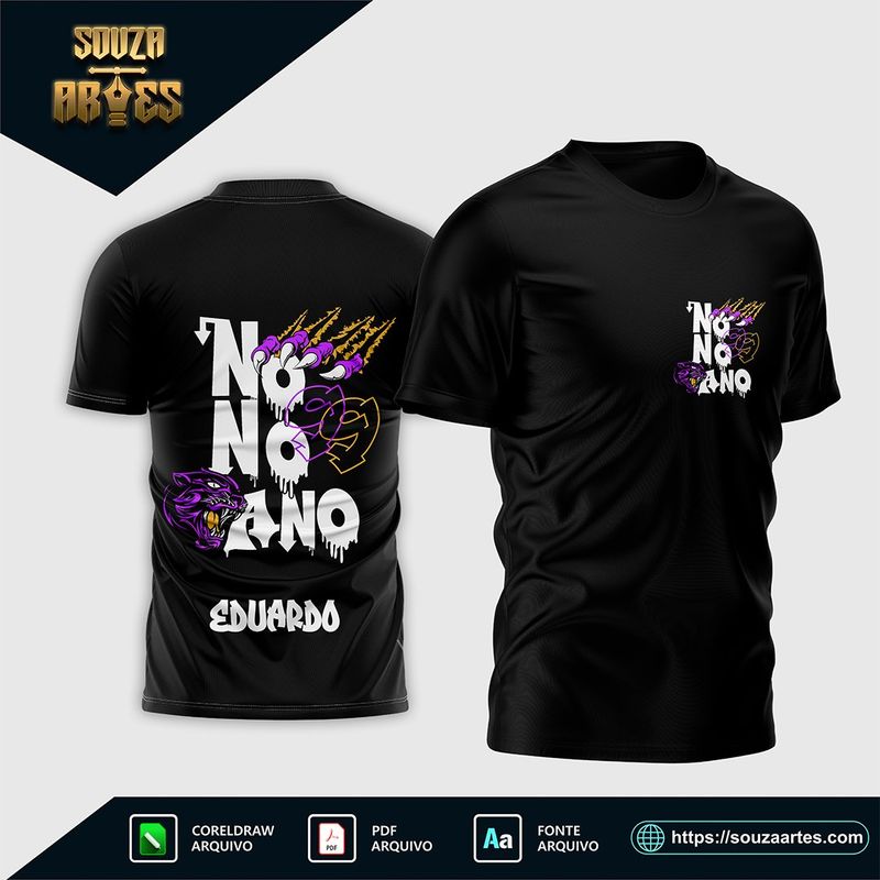 Camisa Nono Ano Pantera