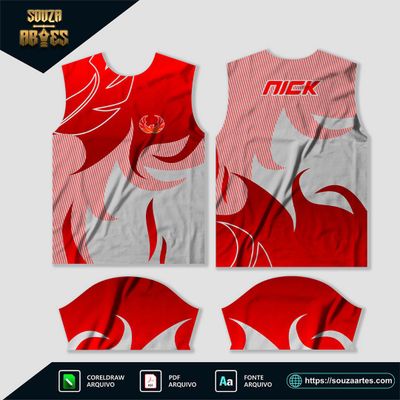 Arte Vetor Estampa Camisa Gamer 2024