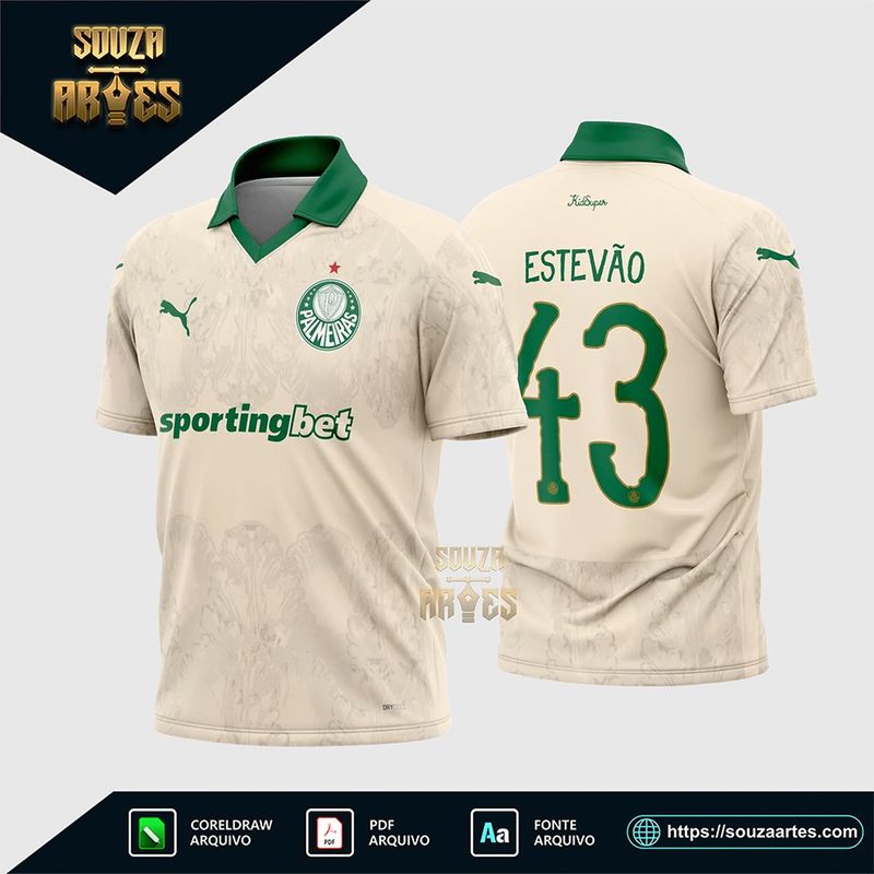 Camisa reserva do Palmeiras CWC 2025–2026