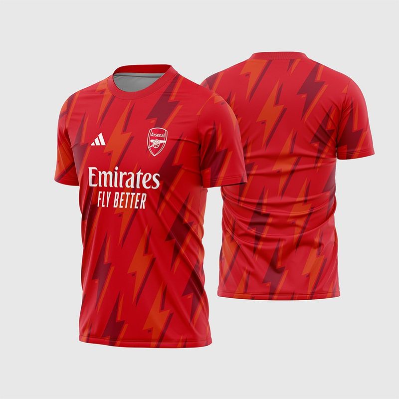 Camisa Arsenal Pré-Jogo 2023 - 2024