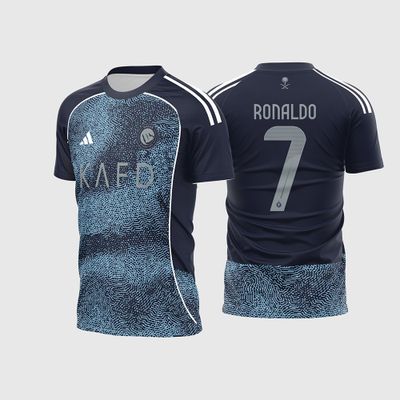 Arte vetor camisa Al-Nassr Reserva 2025 2026
