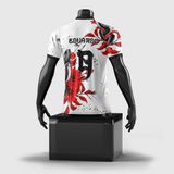 Camisa Interclasse Serpente Floral Vermelho 2024 — imagem 3